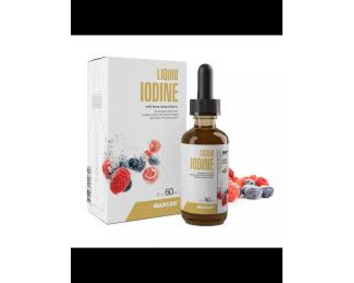 Liguid Iodine drops (Maxler) Wild berry flavor 2 oz