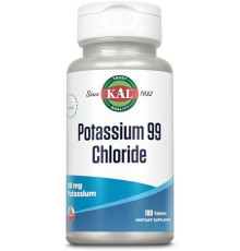 Potassium 99 Chloride (KAL США) 100ct 99mg