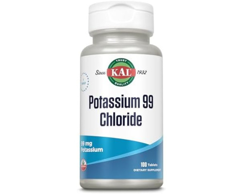 Potassium 99 Chloride (KAL США) 100ct 99mg