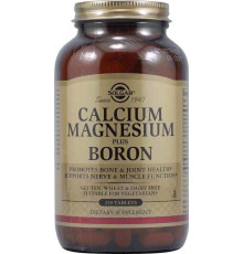 Calcium Magnesium Plus Boron (Solgar США) 250таб