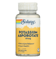 Potassium Asporotate (Solaray США) 100ct 99mg