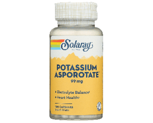 Potassium Asporotate (Solaray США) 100ct 99mg