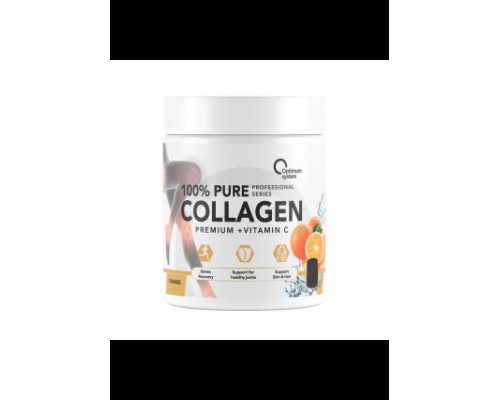 Pure Collagen (OPTIMUM SYSTEM (Россия)) 100% Powder 240гр Апельсин