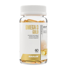 Omega-3 (Maxler (США)) Gold 60 softgels