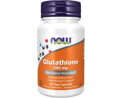 Now Glutathion 250mg  60 vcaps