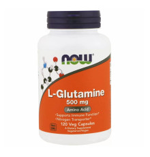 Now L-Glutamine 1000 mg, 120 vcaps