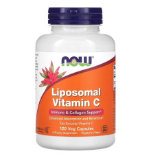 Vitamin C (NOW (США)) 120 vcaps Liposomal