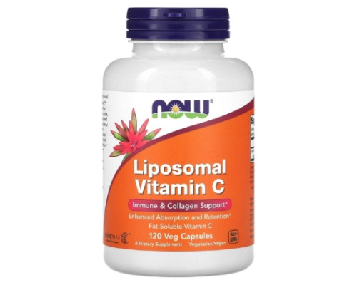 Vitamin C (NOW (США)) 120 vcaps Liposomal