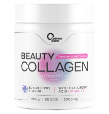 Collagen Beauty Wellness (OPTIMUM SYSTEM (Россия)) 200 грамм (Raspberry)