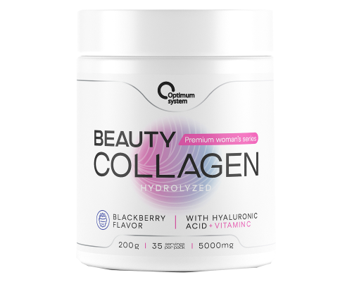 Collagen Beauty Wellness (OPTIMUM SYSTEM (Россия)) 200 грамм (Raspberry)