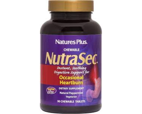 Nutrasec Digestive Aid (Nature's Plus) 90 chewable