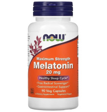 Now Melatonin 20 Mg, 90 vcaps