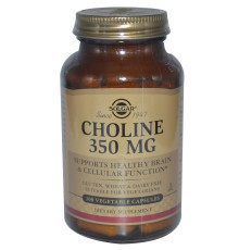 Choline (Solgar США) 350mg 100 vcaps