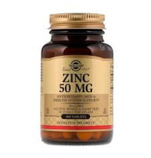 Zinc (Solgar США) 50Mg (Gluconate) 100tabs