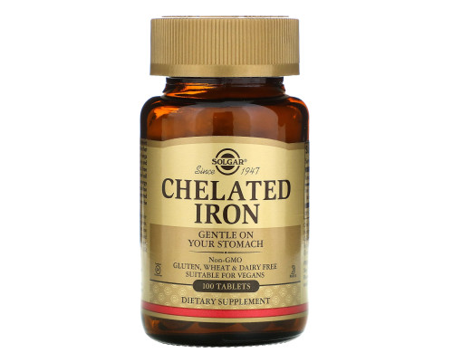 Iron (Solgar США) Chelated 100таб