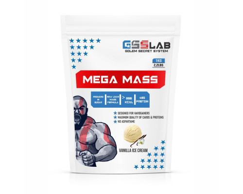 Mega Mass (GSS США) 1кг Ваниль