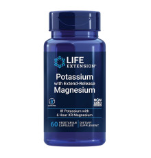 Potassium with Extend-Release Magnesium (Life Extension (США)) 60 vcapsules