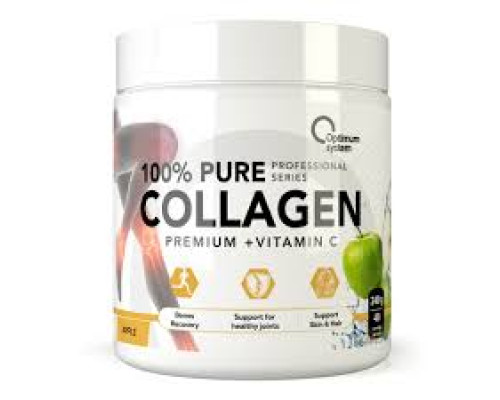 Pure Collagen (OPTIMUM SYSTEM (Россия)) 100% Powder 240гр Яблоко