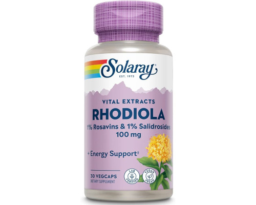 Rhodiola EXT NG (Solaray США) V 30ct 100mg