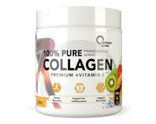 Pure Collagen (OPTIMUM SYSTEM (Россия)) 100% Powder 240гр Tropic