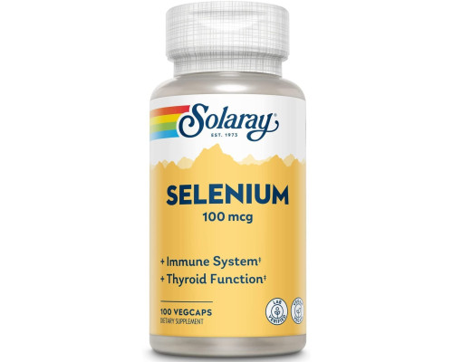 Selenium 100 (Solaray США) V 100ct 100mcg