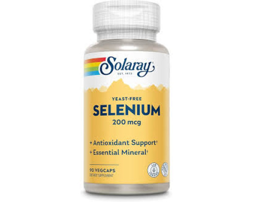 Selenium 200 (Solaray США) 100ct 200mcg