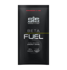 SiS Beta Fuel Напиток высокоуглеводный с электролитами в порошке, вкус Клубника Лайм, 82 г