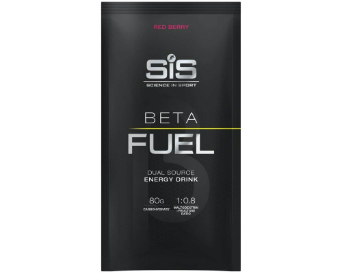 SiS Beta Fuel Напиток высокоуглеводный с электролитами в порошке, вкус Красные ягоды, 82 г