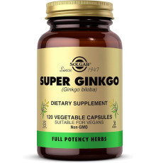 Solgar FP Super Ginkgo, 120 vcaps