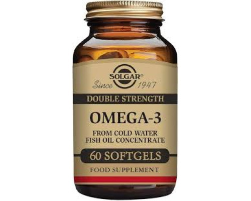 Solgar Omega-3 700 mg Double Strength, 60 softgels