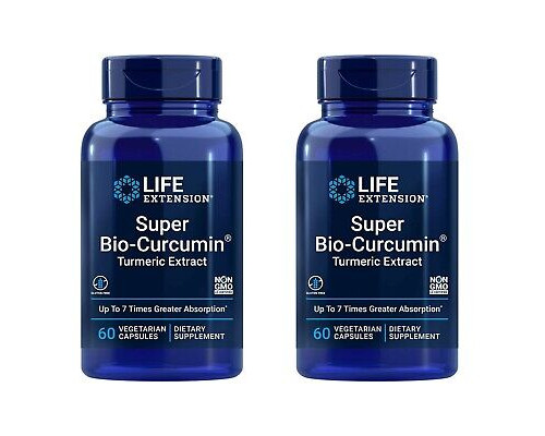 Super Bio-Curcumin Turmeric (Life Extension (США)) 400 mg, 60 vegetarian capsule