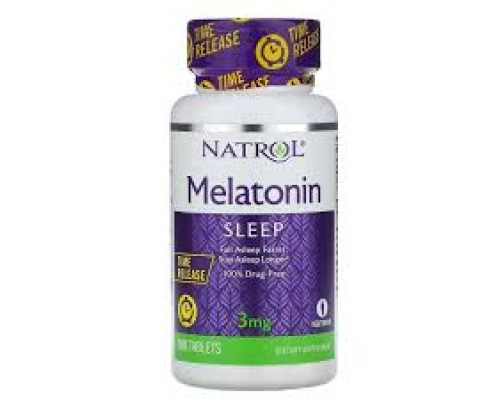 NR Melatonin 3 mg, 100 caps