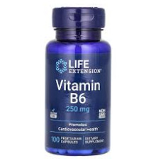 Vitamin B6 (Life Extension (США)) 250мг 100 vcaps