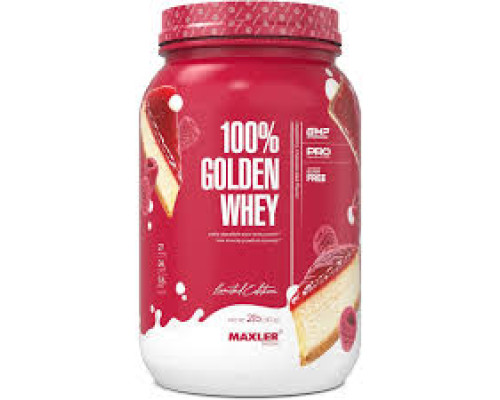 Whey (Maxler (США)) Golden 908гр Raspberry Cheesecake