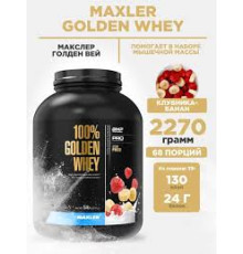 Whey (Maxler (США)) Golden 908гр Strawberry - Banana