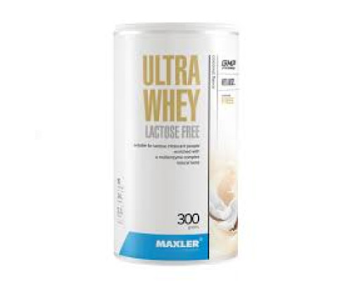 Whey (Maxler (США)) Ultra 300гр (can) Lactose Free Кокос