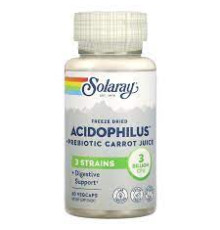 Acidophilus & Carrot Jc FD (Solaray США) V 60ct 3bil