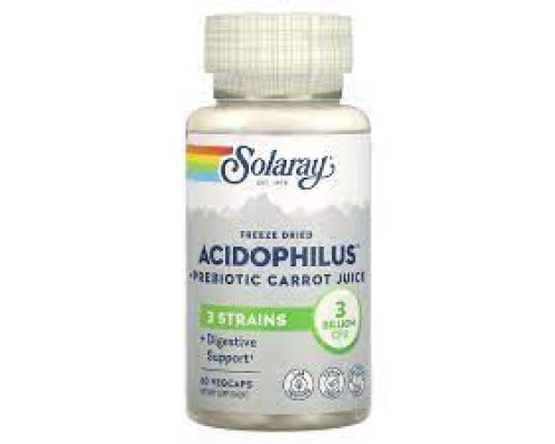 Acidophilus & Carrot Jc FD (Solaray США) V 60ct 3bil