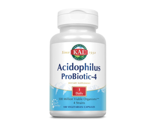 Acidophilus Probiotic-4 (KAL США) 100ct 500mil