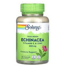 Echinacea w Vit C & Zinc (Solaray США) V 100ct 850mg