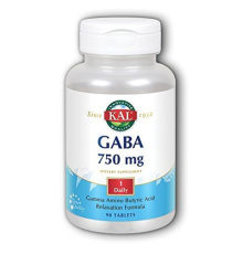 GABA (KAL США) 90ct 750mg