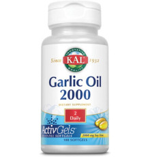 Garlic Oil (KAL США) 2000 ActivGels 100ct 2000mg