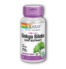 Ginkgo Biloba EXT (Solaray США) V 30ct 120mg