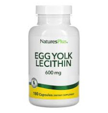 Egg Yolk Lecithin 600 Mg (Nature's Plus) 180 vcap