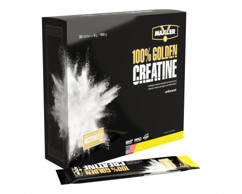 Creatine(Maxler (США)) Golden Micronized 30x5g sticks (display box)