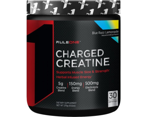 Creatine Charged (Rule 1(США)) 270гр Голубика