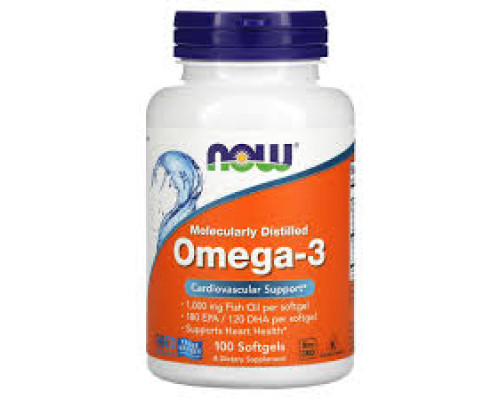 Omega-3 (NOW (США)) 1000mg 100капс