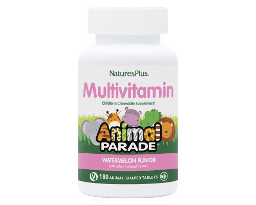 Animal Parade (Nature's Plus) Watermelon 180 chewable