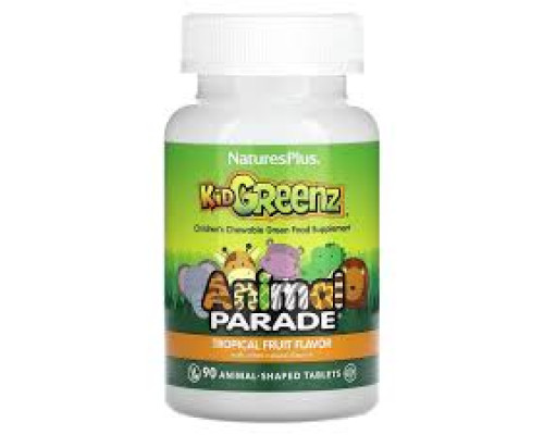 Animal Parade Kidgreenz (Nature's Plus) 90 chewable