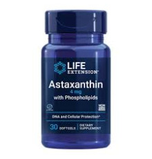 Astaxanthin with Phospholipids (Life Extension (США)) 4 mg, 30 softgels